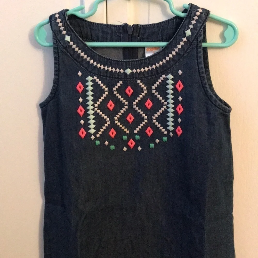 Gymboree Cotton Blue Girl’s Dress Size 6